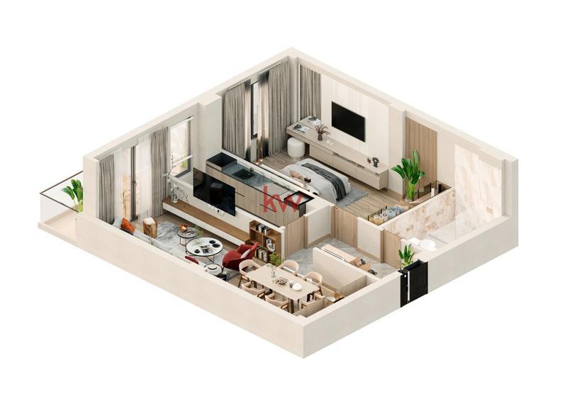 Apartament 2 camere 60 mp utili | Bloc nou | Parcare | 99.000€ | Valea Lupului