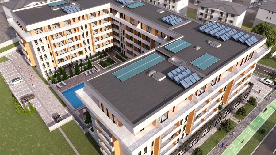 Apartament 24 E -2 camere-Future Residence-Zona Torontal-Piscina privata