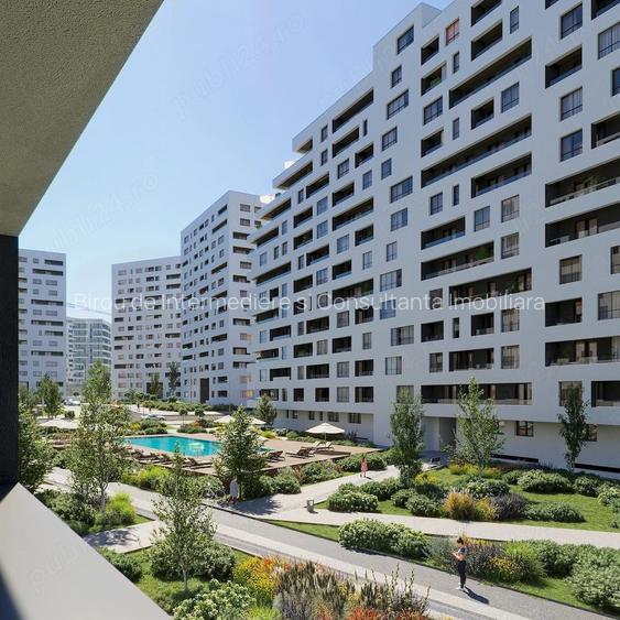 🙋GranVIA MArina🔸2 Camere 56,30m² Liber Finisat Centrala Piscina - 2