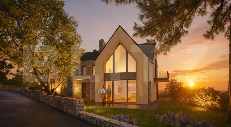 Vila 1 din Proiectul SUNRISE RESIDENCE langa padurea Faget