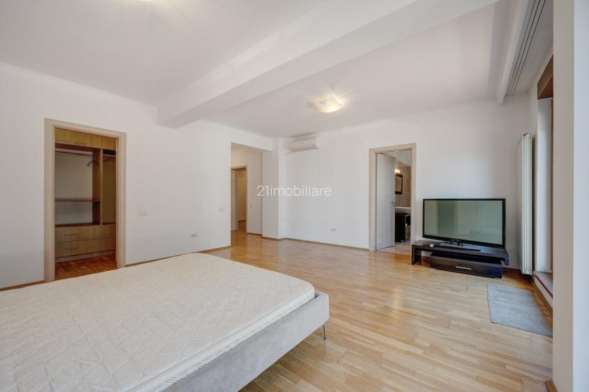 Unic pe etaj! Penthouse 5 camere, 482 mp, lift privat – Satul Francez - 23