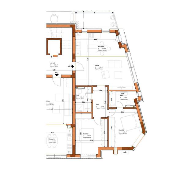Apartament 3 Camere | 339.500+TVA | Metrou | Bloc Nou Boutique