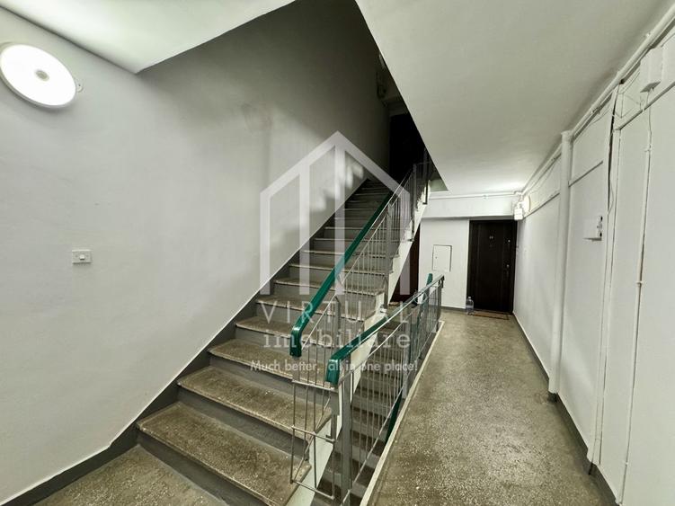 Apartament cu 2 camere, 43mp utili+balcon 7mp, etaj 3/4, Rahovei
