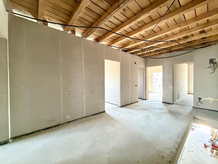 Duplex perete dublu, 4 camere, 166 mp utili, 405 mp teren - Dumbravita