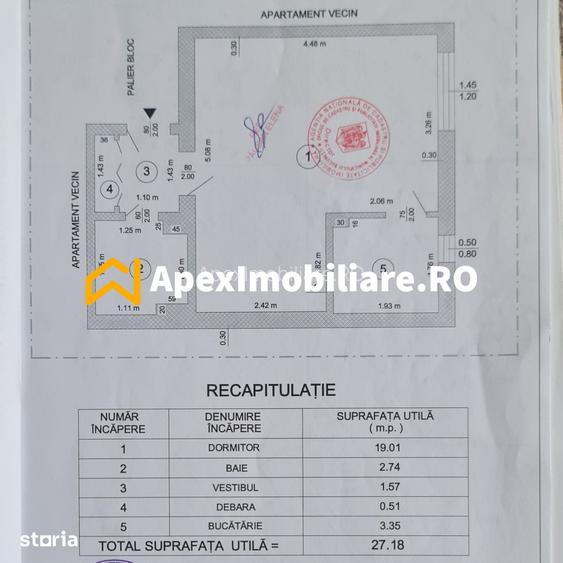 Garsoniera de inchiriat Iancului București | ApexImobiliare.ro - 8