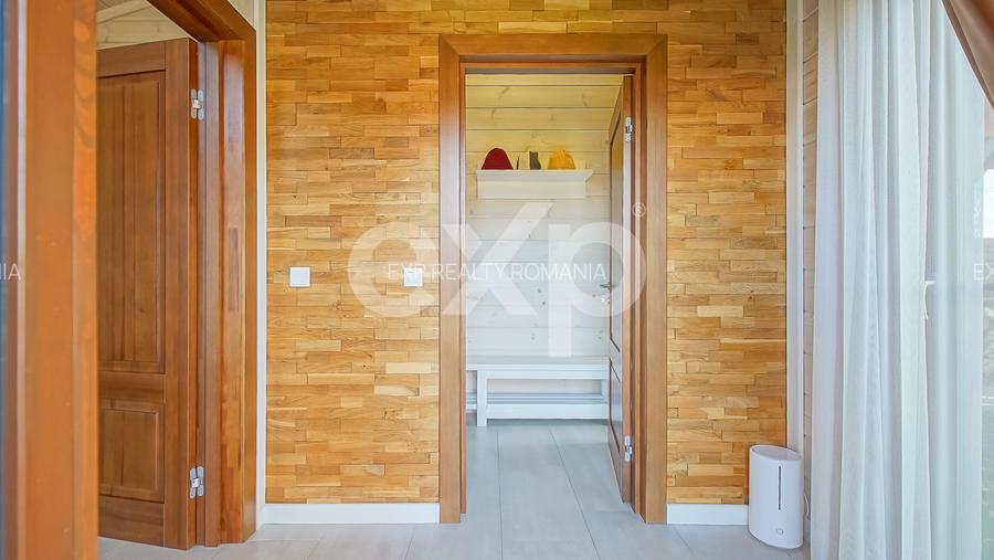 Casă din Pin Nordic Lamelar Stratificat (6 straturi) | Saună | Cramă | - 12