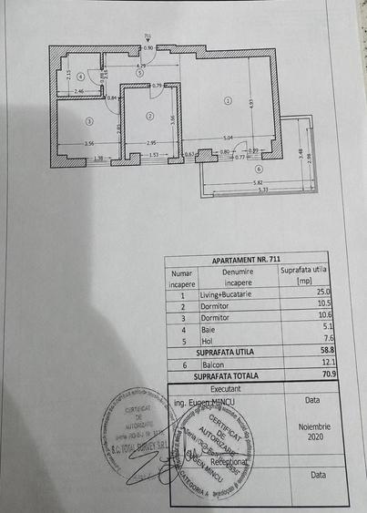 Apartament 3 Camere LUX Design Exclusivist Mobilat Utilat Premium Bloc 2020 A270
