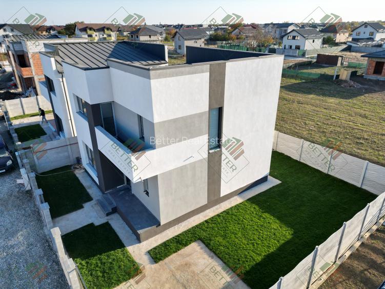 Vila individuala 4 camere modernă Berceni Ilfov - curte 450 mp - acces asfaltat - 3