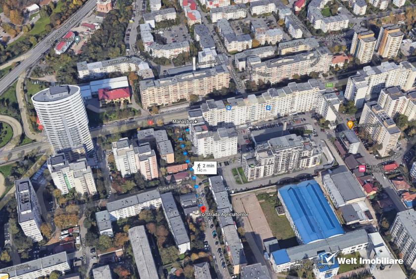 Apartament 3 camere, 2 dormitoare, 70,5 mp, logie, izolat termic