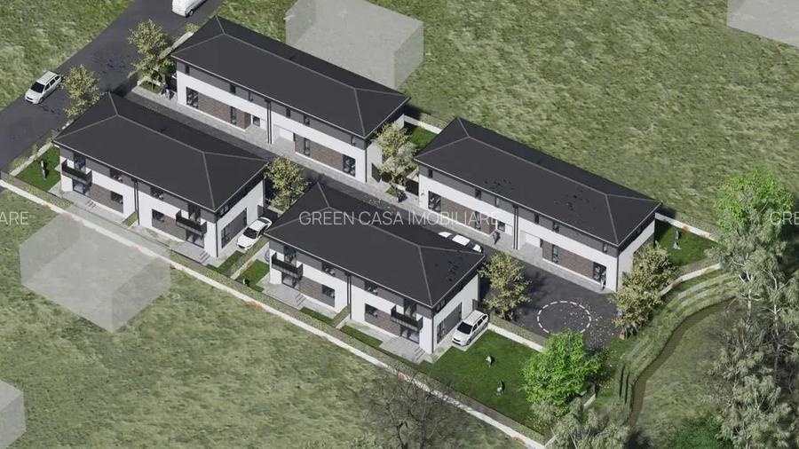 Duplex cu zonă de recreere în pădure, Florești – Tăuți