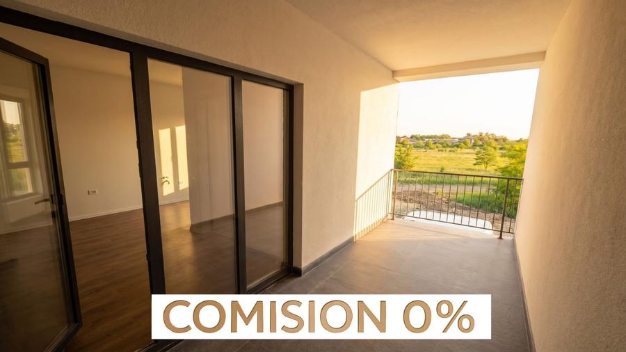 COMISION 0| Apartament 2 camere| 59 mp + balcon 12 mp| Moșnița Nouă