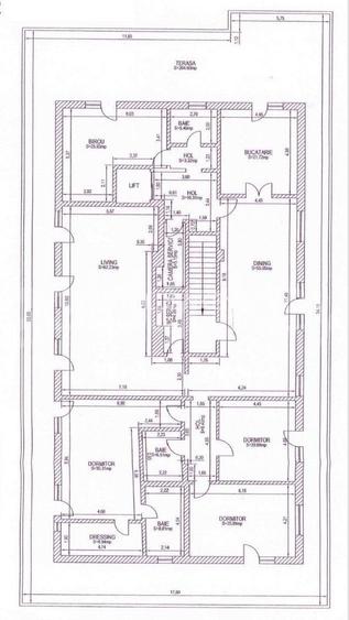 Penthouse generos cu 6 camere, 4 bai | 204mp terasa | 2 garaje - 1