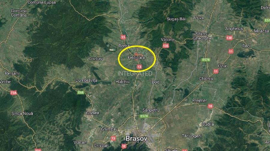 Teren intravilan 24 Hectare Feldioara Brasov - 2