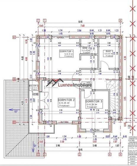 Comision 0%! Casa individuala semifinisata 110 mp utili, teren 400 mp in Luna.