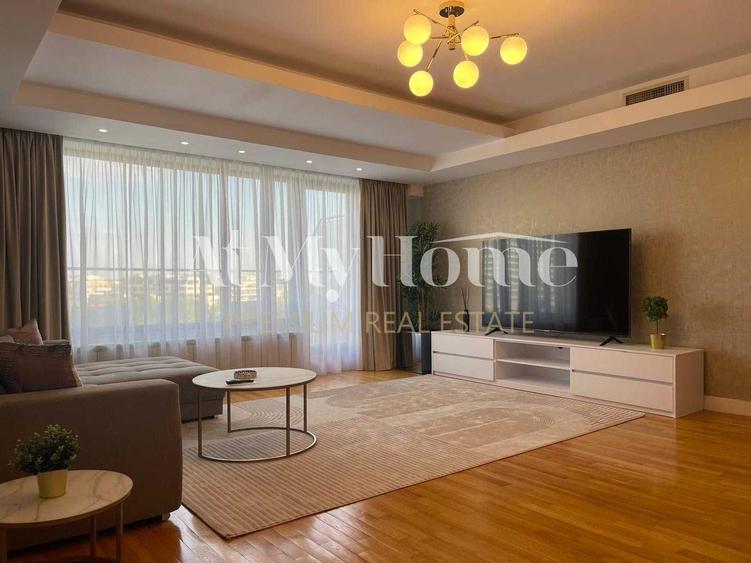 Apartament superb de 3 camere in Herastrau, parcare subterana