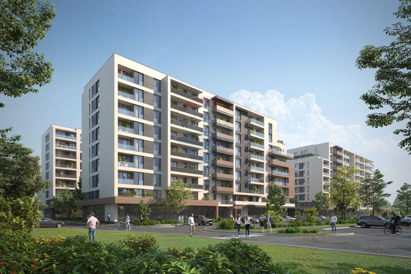 Apartament 3 camere open-space, 2 bai | Welmont by ROKMAN