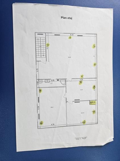 Spatiu de birou -zona strada Cluj/ 4 locuri de parcare