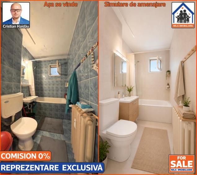 Apartament cu 3 camere si balcon in Titan | Comision 0!