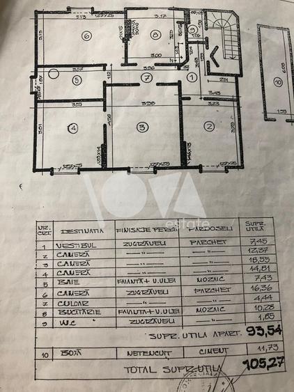 De închiriat: apartament 4 camere - Kiseleff - pretabil birou