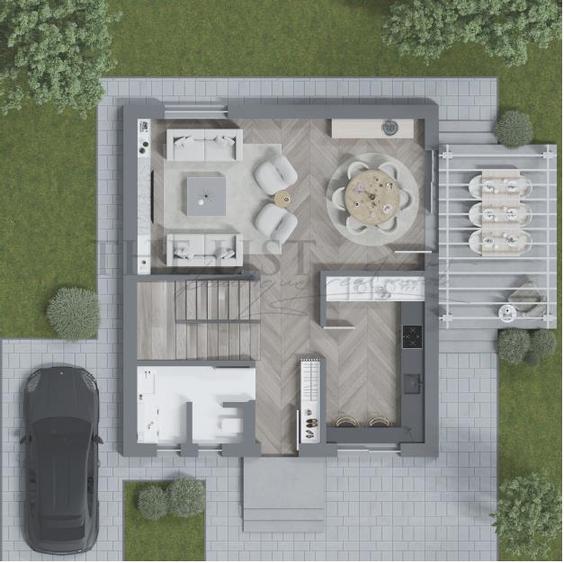 VILA 4 CAMERE | TUNARI | DIRECT DEZVOLTATOR | Taxare Inversa