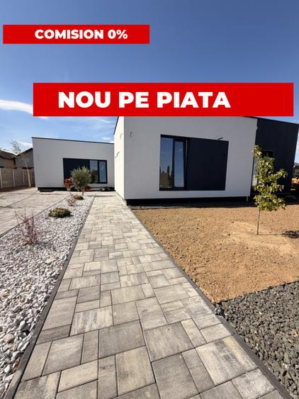 Casa individuala moderna pe parter - Dumbravita - Comision 0%