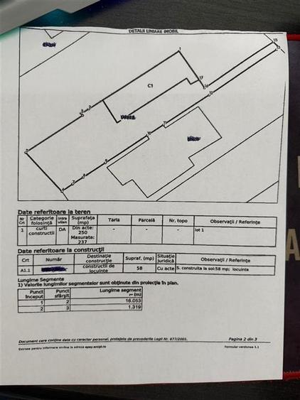 Teren cu casa demolabila, Ultracentral!