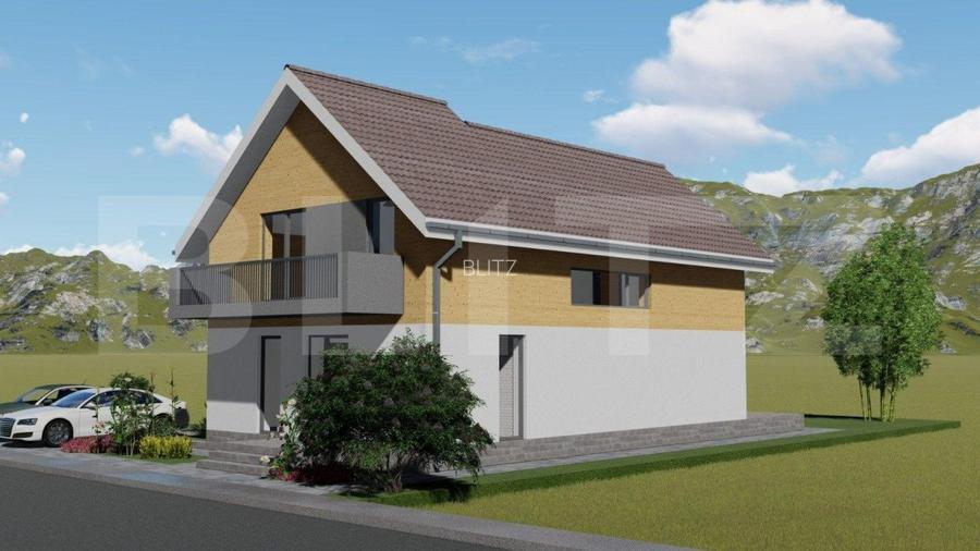 Proiect de casa in Bod, 1000 mp teren! - 2