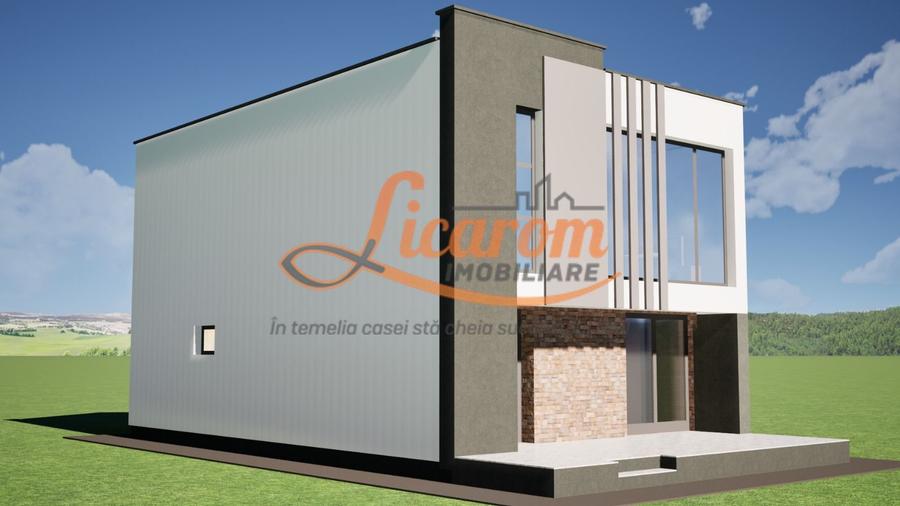 Vila LUX Parter+Etaj(stil mediteranean) in Sanpetru Calea Harmanului