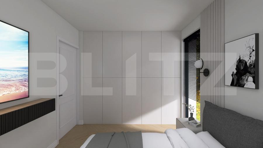 Apartament cu 3 camere in suprafat utila de 81,74 mp si balcon zona Bradet