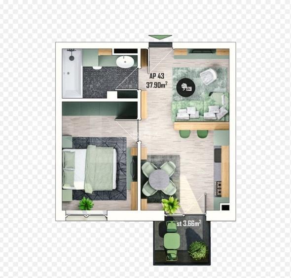 Apartament 3 camere Apahida | Complex Estimo | Ideal pentru o familie - 5