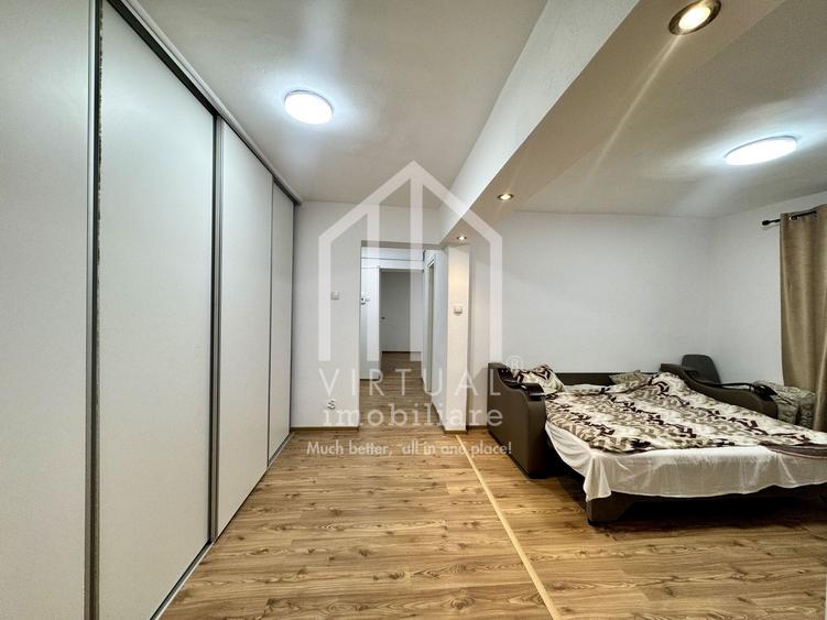 Apartament cu 3 camere, 66mp utili+pivnita, decomandat, Terezian