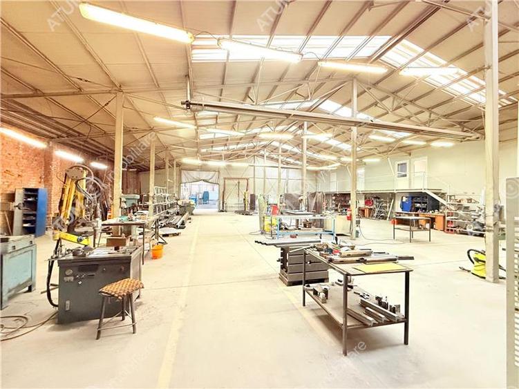Hala industriala 1175 mp utili de vanzare in Cisnadie