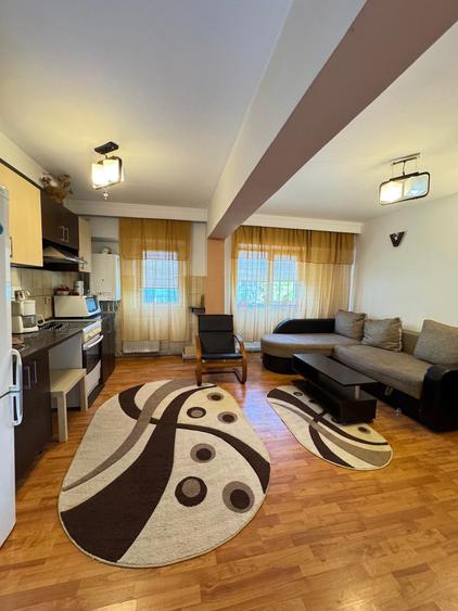 Apartament 3 camere decomandat - renovat - doua bai - mobilat - Dacia - bloc pe cadre
