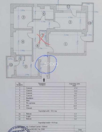Apartament 4 camere zona -Alexandru Obregia - 2