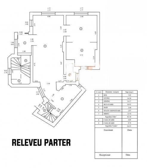Victoriei - Berzei |Vilă interbelică | 5 camere | 190mp | Curte | Comision 0% - 21