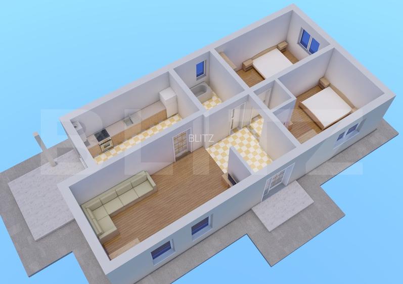 Teren extravilan, 591 mp, zona Ciurea - 8