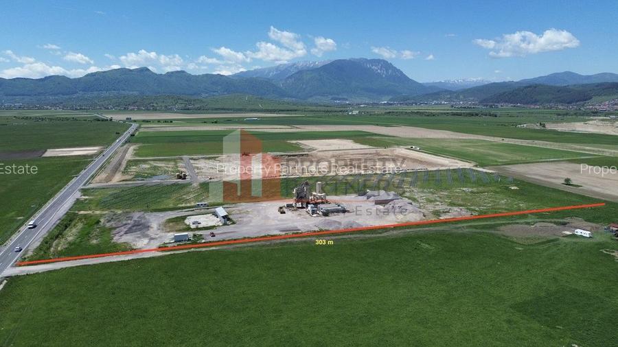 Teren pentru dezvoltare industrială/comercială 23.200 mp Râșnov DN73 - 5