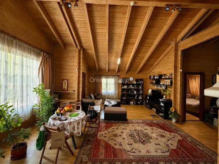 Casa din lemn masiv | 3 camere | Teren 5.000mp -Berceni Prahova - 6