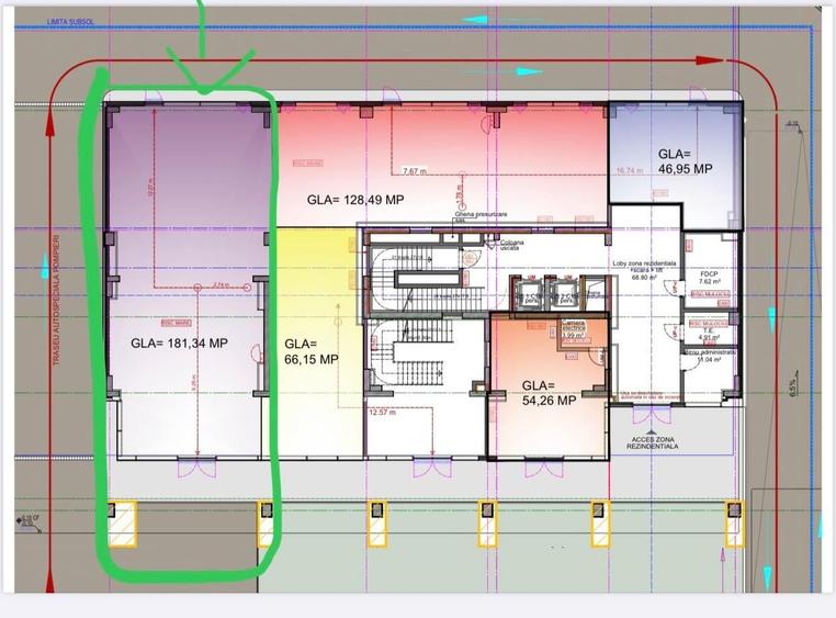 Spatiu Comercial cu Vitrina mare 181 mp I locatie premium I