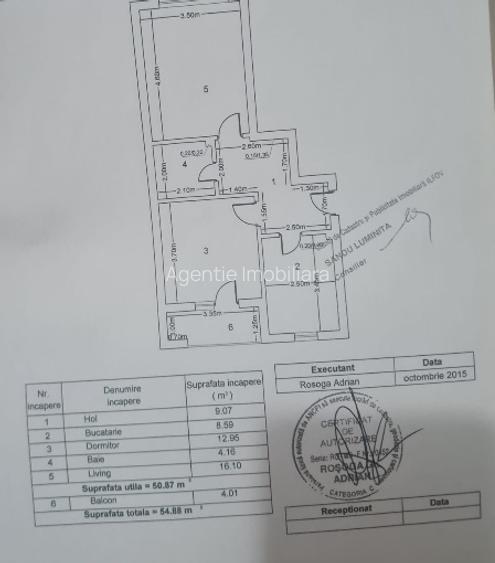Apartament 2 camere mobiat + loc parcare, bloc 2015 Chiajna - 12