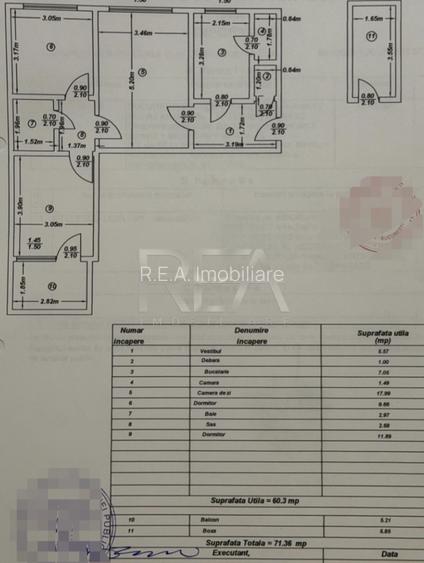 3 camere, 71mp, centrala, anvelopat, boxa-Drumul Taberei - 2