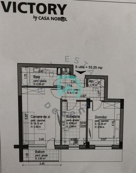 Apartament 2 camere Casa Nobel - Tractorul, 53 mp - Brasov