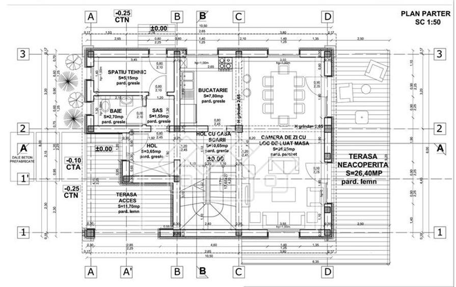 Teren cu autorizatie constructie si utilitati - casa individuala
