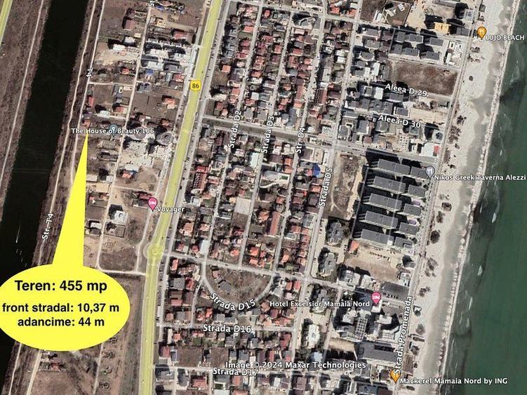 Investiție în Viitorul Tău:Teren de Vis în Mamaia Nord Năvodari Vedere către apa