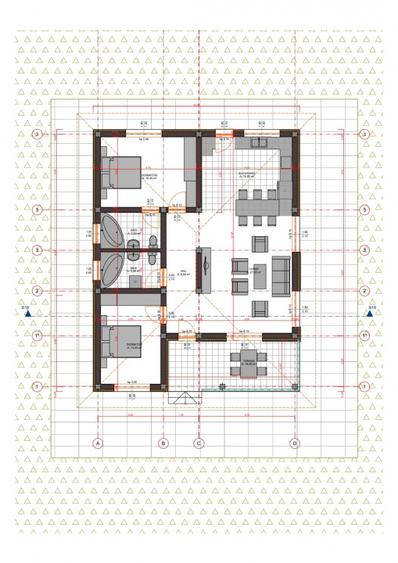 Casă Nouă la Roșu – Parter, 130 mp + Teren Generos 750 mp – Băbana, Zonă Superbă