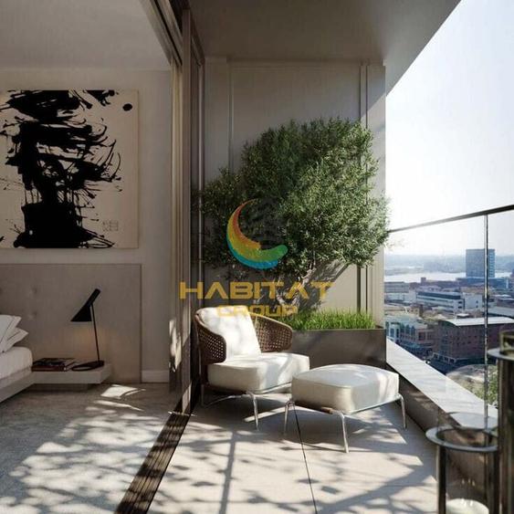 4 camere penthouse Mihai Bravu vedere Panoramica