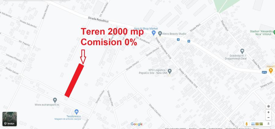 Teren Intravilan Dragomiresti -Deal | Localizare Excelenta