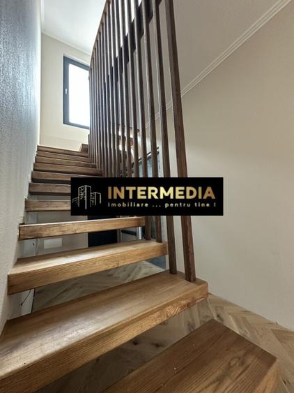 Casa Noua P+1 550 mp teren 3 bai 4 dormitoare Garaj Finisata intern mobila buc