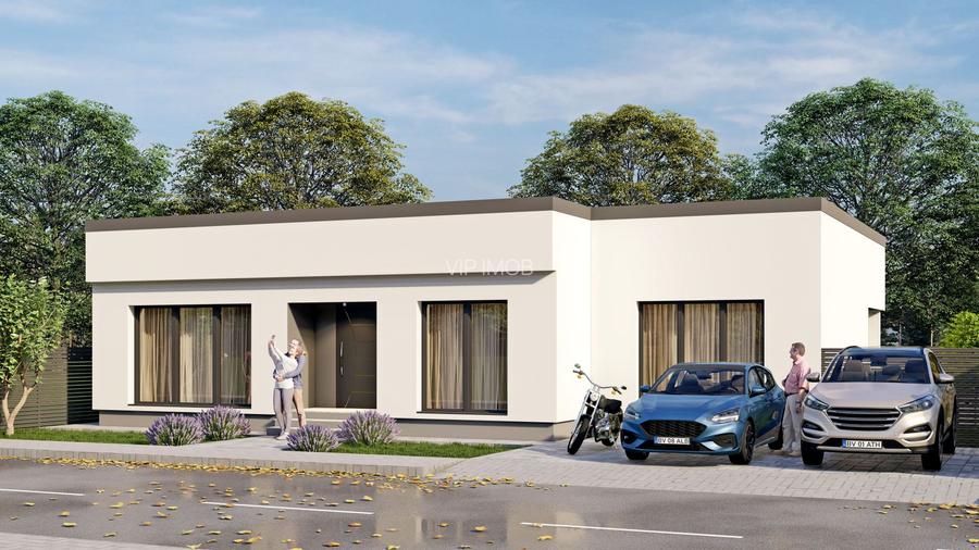 Casa individuala din caramida 4 camere Cartier Izvor Tarlungeni Brasov - 9