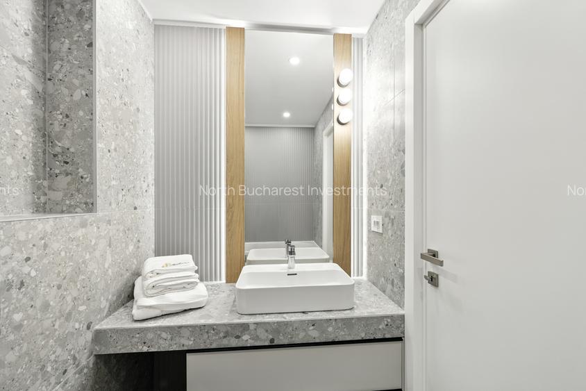 Apartament 2 Camere în Nord | La Câteva Minute de Metrou Pipera -MOBILAT - 9
